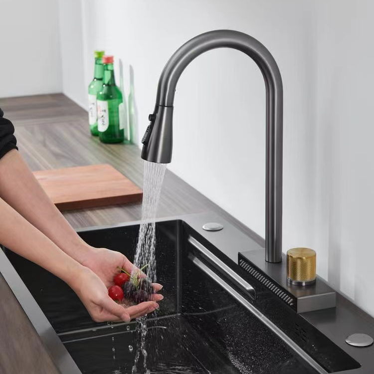 Vòi bếp inox