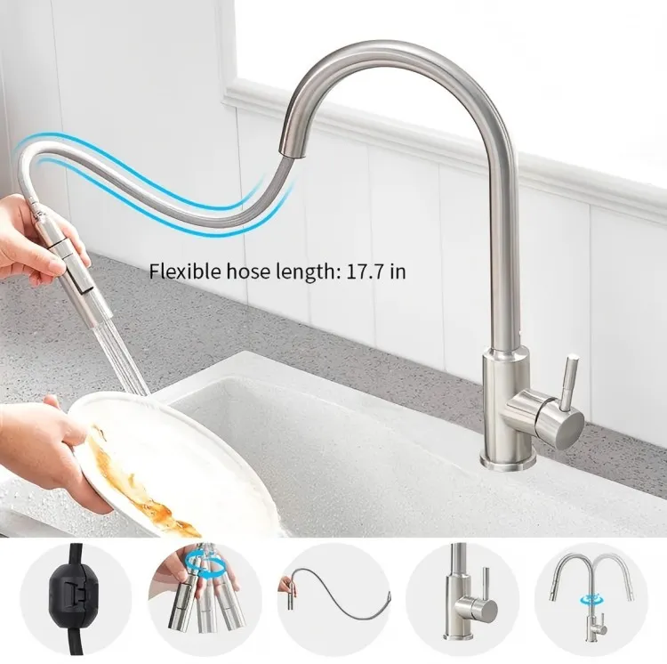 Vòi bếp không chạm